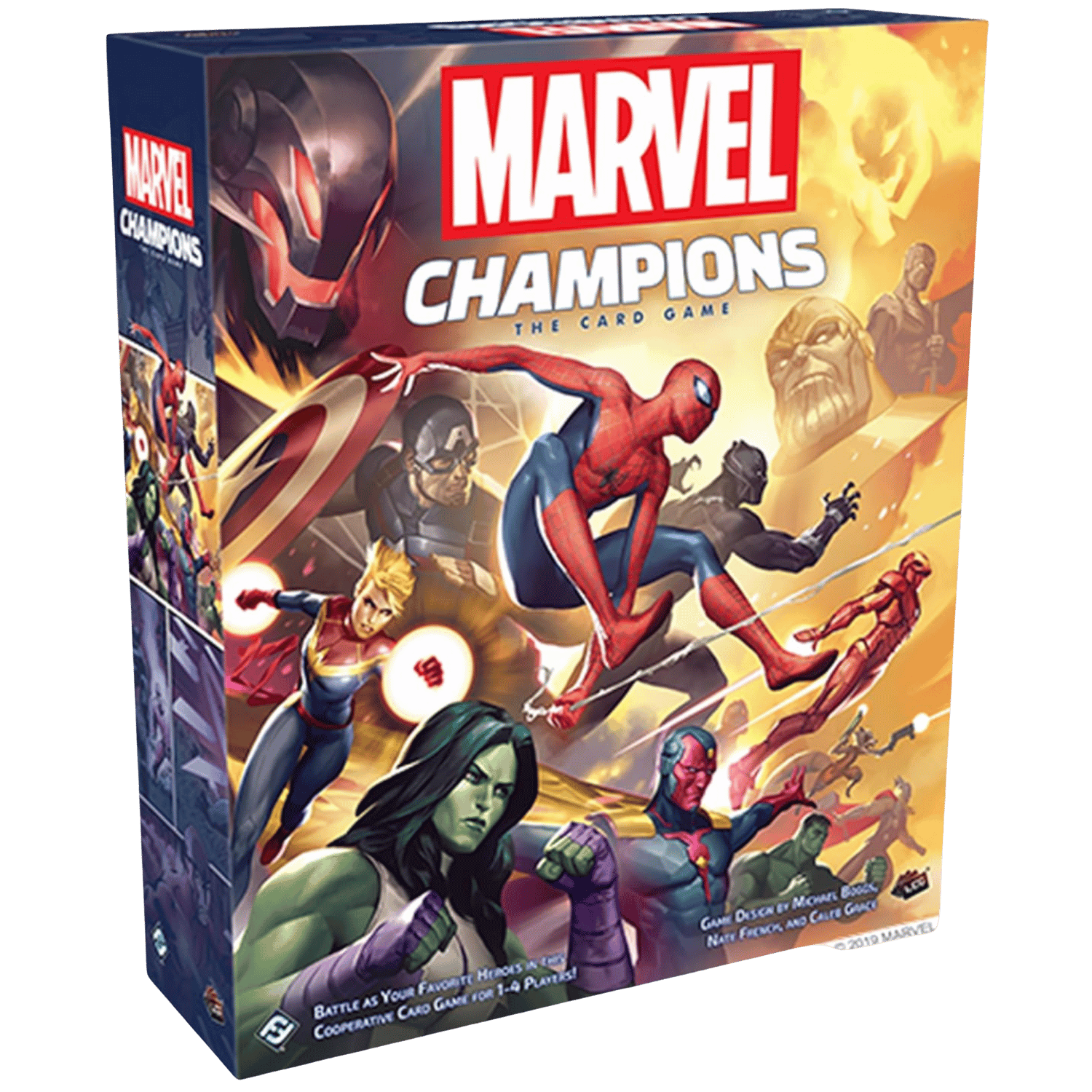 Marvel Champions LCG: (MC01) - Core Set (USED, MISSING 2 HEALTH DIALS)