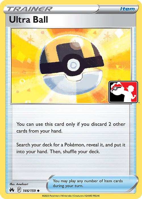 Ultra Ball - 146/159 (PR) Holo Rare - Prize Pack Series