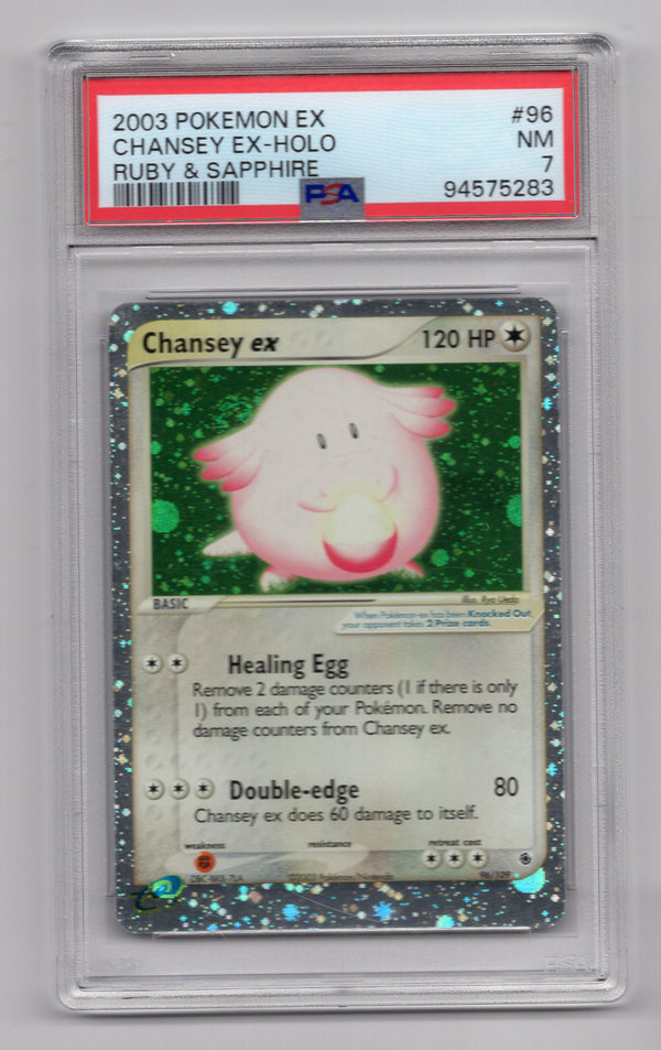 Chansey ex (RS) Holo Rare - Holofoil (Graded - PSA 7)