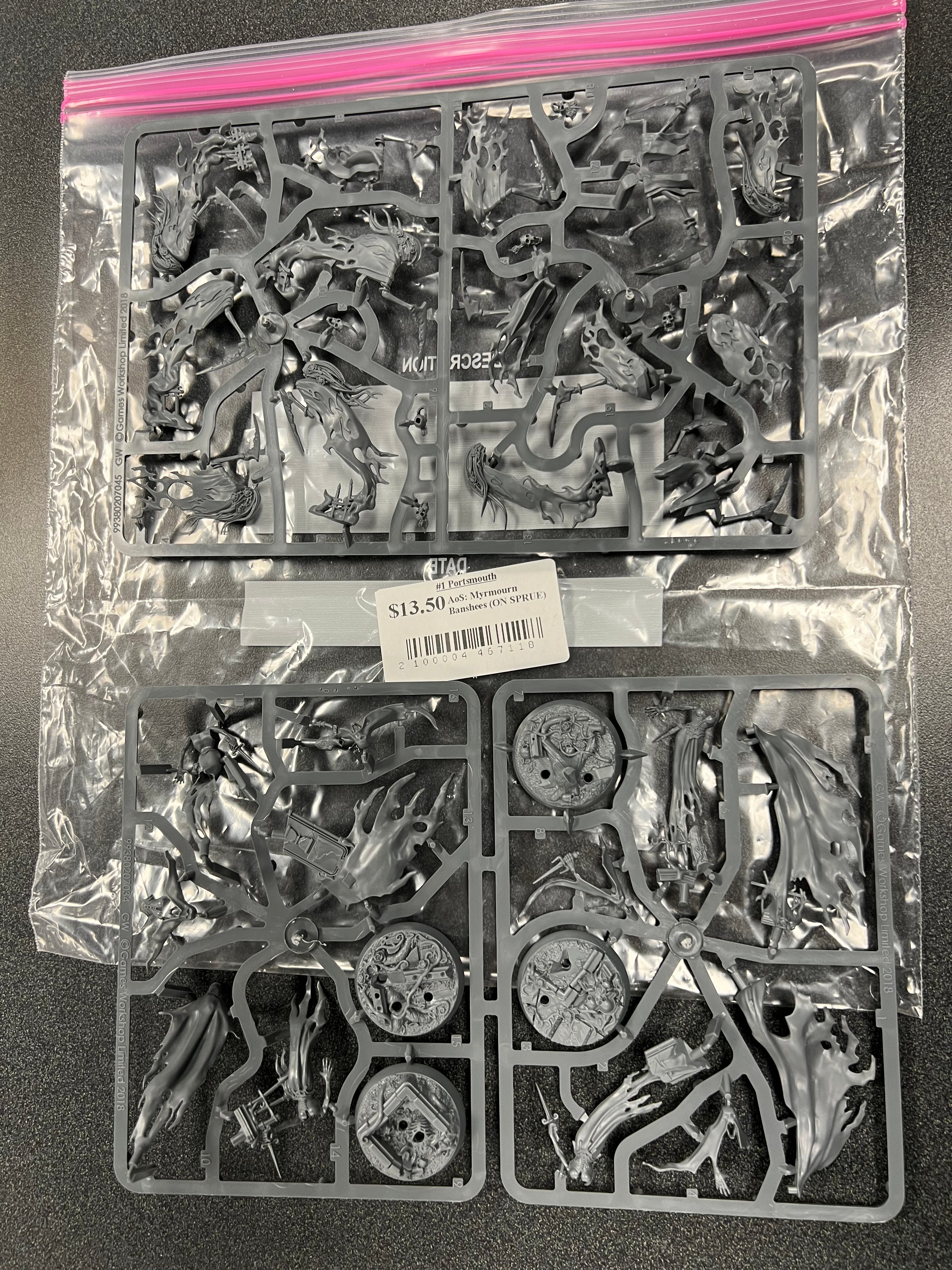 AoS: Myrmourn Banshees (ON SPRUE)