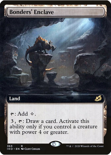 Bonders' Enclave [#363 Extended Art] (IKO-R-FOIL)