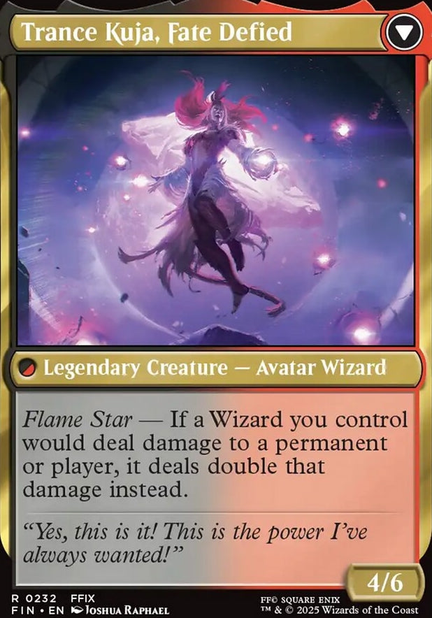 Kuja, Genome Sorcerer // Trance Kuja, Fate Defied [ #0232 ] (FIN-R)