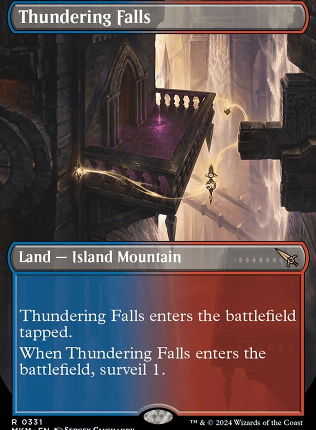 Thundering Falls [#0331 Borderless] (MKM-R-FOIL)
