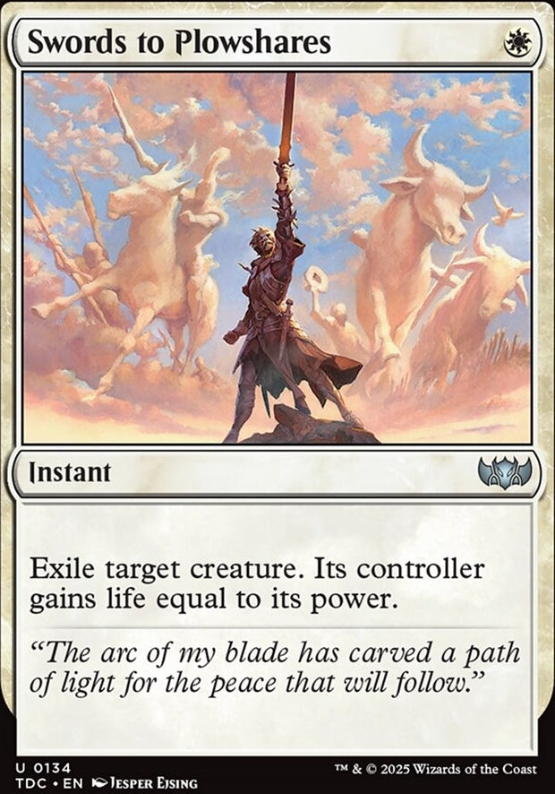 Swords to Plowshares [ #0134 ] (TDC-U)