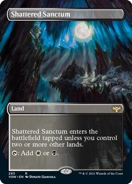 Shattered Sanctum [#283 Alternate Art Borderless] (VOW-R)