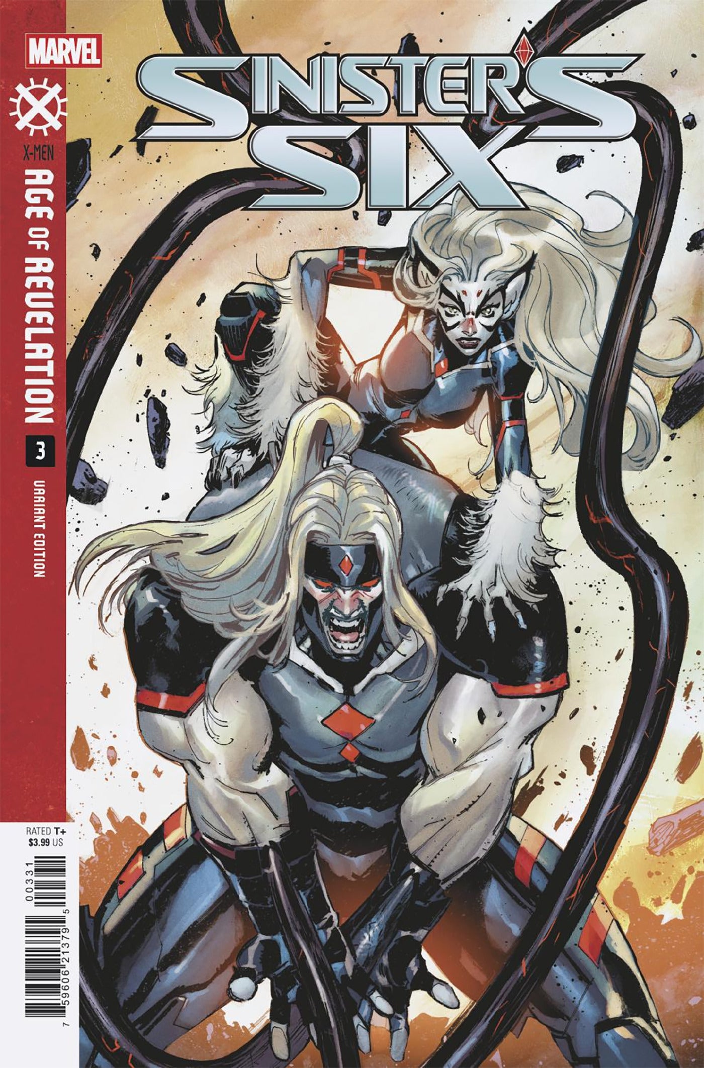 SINISTER'S SIX #3 MATTEO LOLLI VARIANT [AOR]