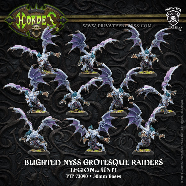 Hordes: Legion - Blighted Nyss Grotesque Raiders / Banshees, Unit (10 Plastic)