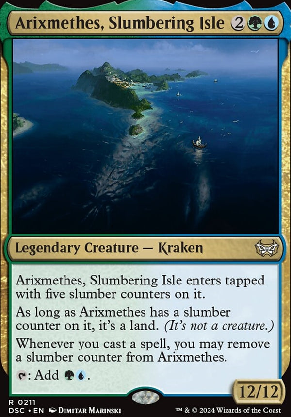 Arixmethes, Slumbering Isle [#0211] (DSC-R)