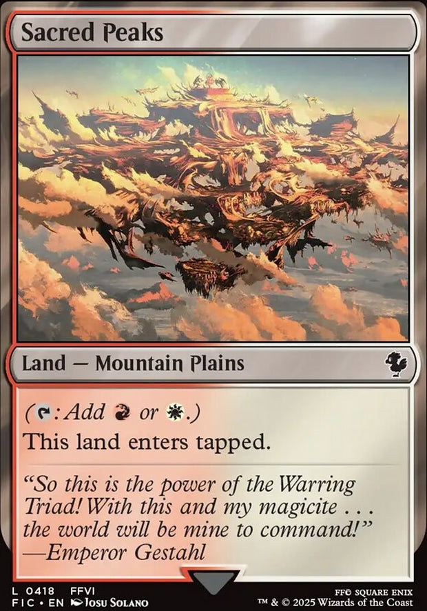 Sacred Peaks [ #0418 ] (FIC-C)