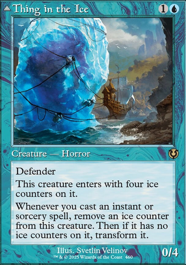 Thing in the Ice // Awoken Horror [ #0460 Retro Frame ] (INR-R-FOIL)
