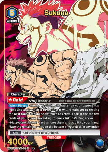 Sukuna (047) (R*) - UE03BT: Jujutsu Kaisen (UE03BT)