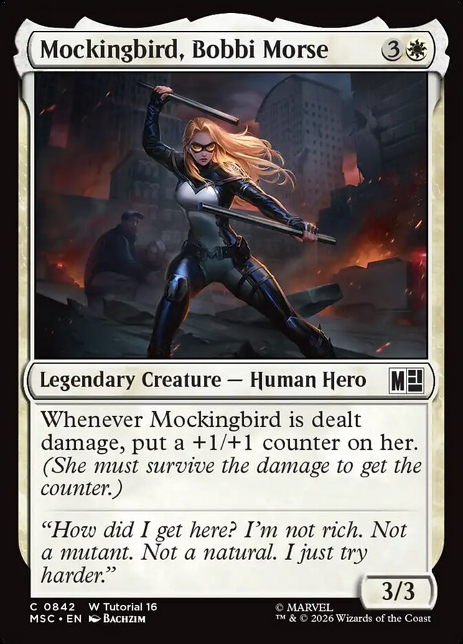 Mockingbird, Bobbi Morse [ #0842 ] (MSC-C)