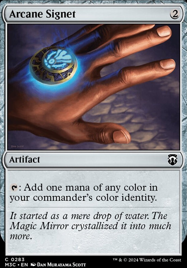 Arcane Signet [#0283 Ripple Foil] (M3C-C)