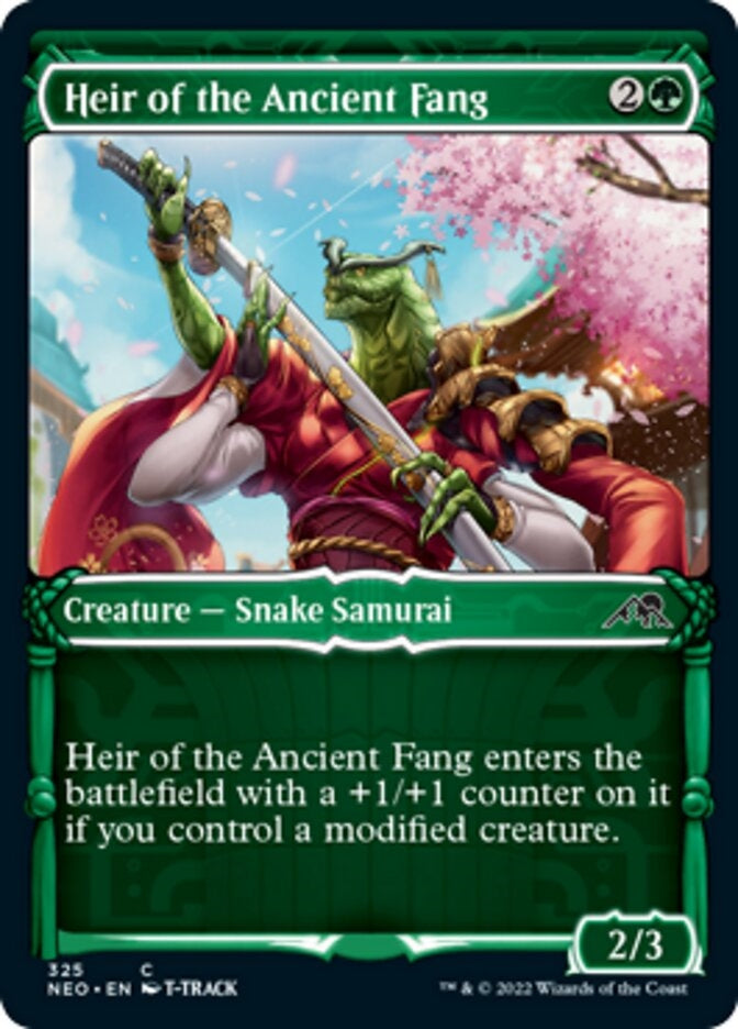 Heir of the Ancient Fang [ #325 Samurai Showcase ] (NEO-C)