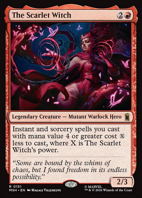 The Scarlet Witch [ #0151 ] (MSH-R)