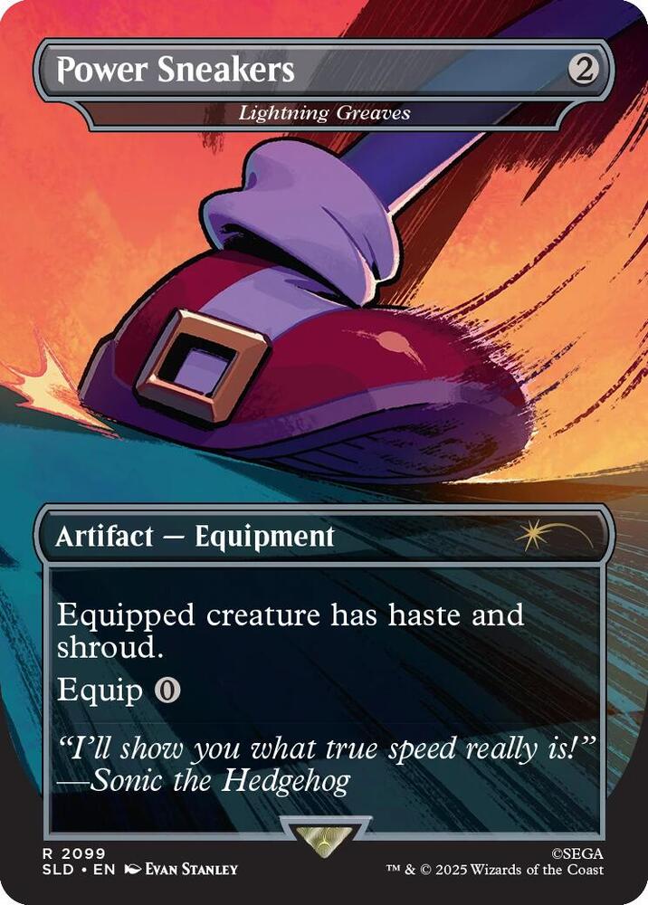 Power Sneakers - Lightning Greaves [ #2099] (SLD-R)