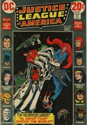 Justice League Of America (1930 Series) #101 (5.5) Seven Soldiers of Victory & JSA Appearance