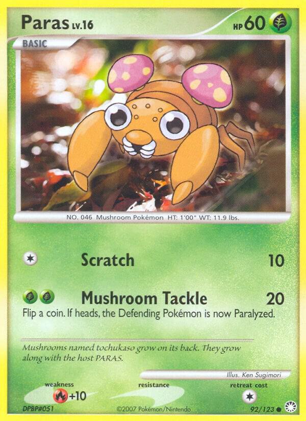 Paras - 92/123 (MT) Reverse Holo Common - Light Play
