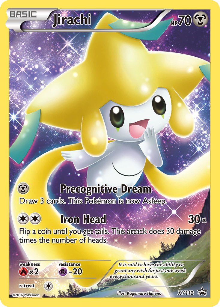 Jirachi - XY112 (XY:PR) Promo - Near Mint Holofoil