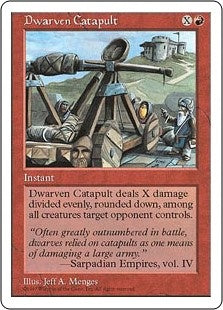 Dwarven Catapult (5ED-U)