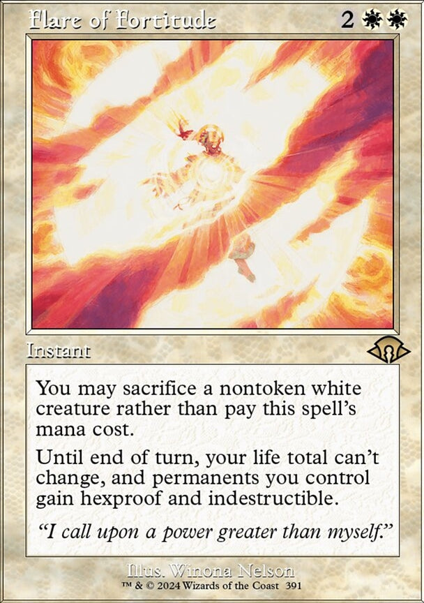 Flare of Fortitude [#0391 Retro Frame] (MH3-R)