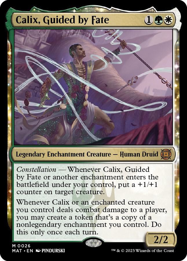Calix, Guided by Fate [#0026] (MAT-M-FOIL)