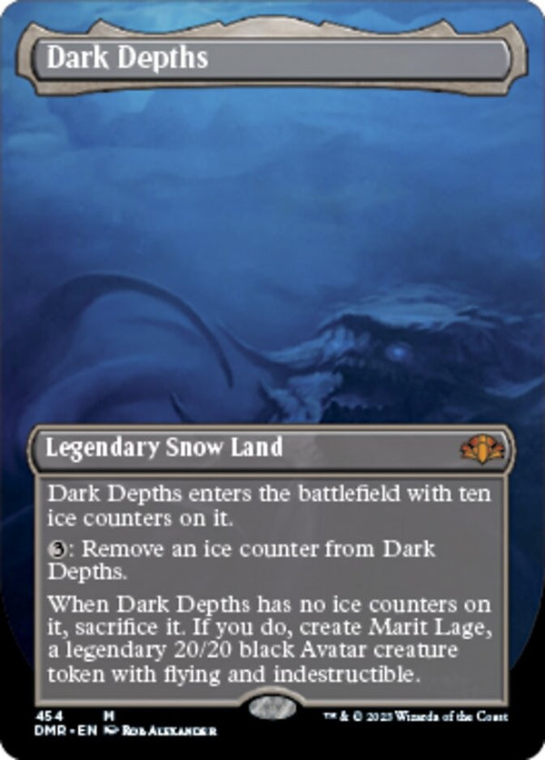 Dark Depths [#454 Alternate Art Borderless] (DMR-M)