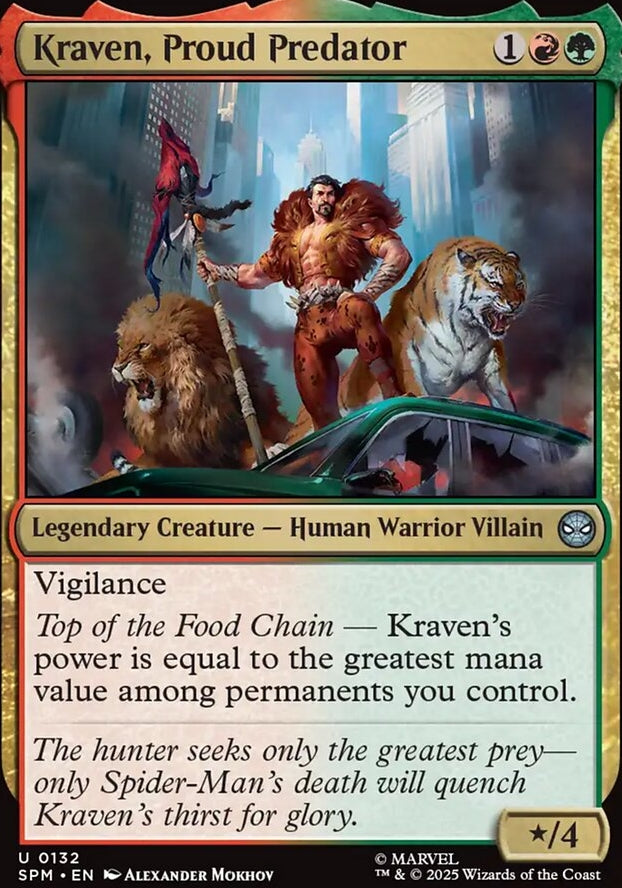 Kraven, Proud Predator [ #0132 ] (SPM-U)