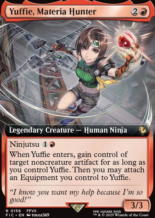 Yuffie, Materia Hunter [ #0158 Extended Art ] (FIC-R)