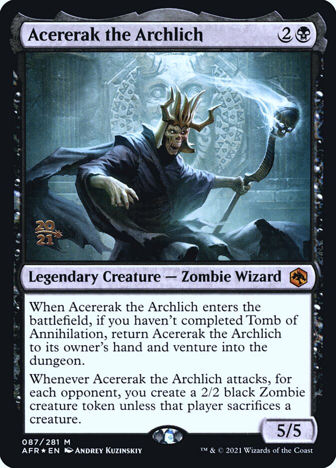 Acererak the Archlich (AFR-M-PRE)