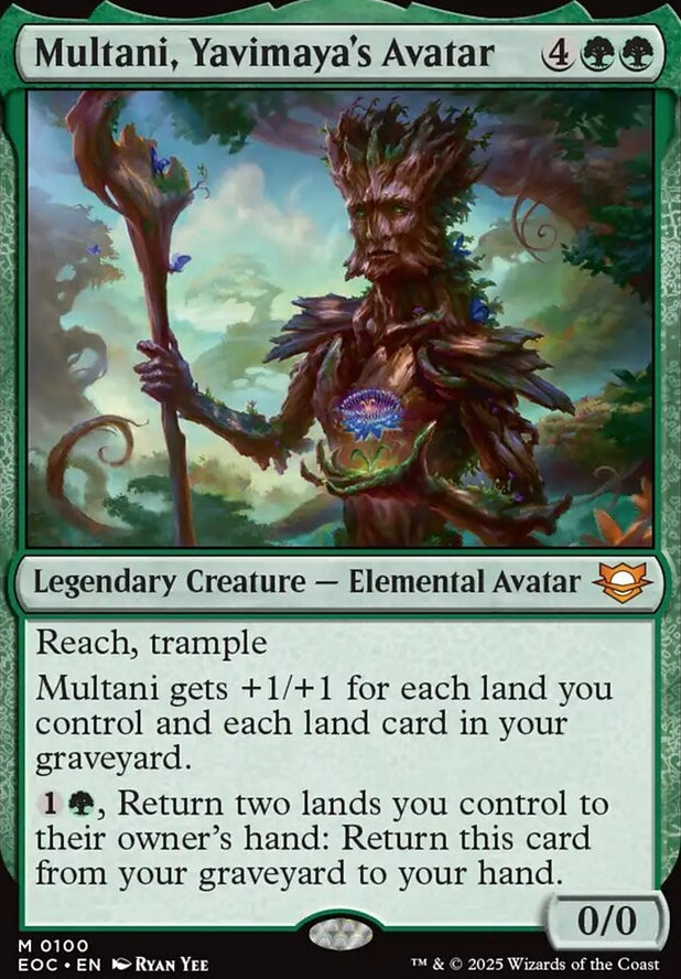 Multani, Yavimaya's Avatar [ #0100 ] (EOC-M)