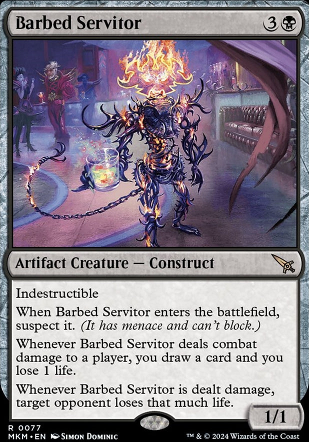 Barbed Servitor [#0077] (MKM-R)