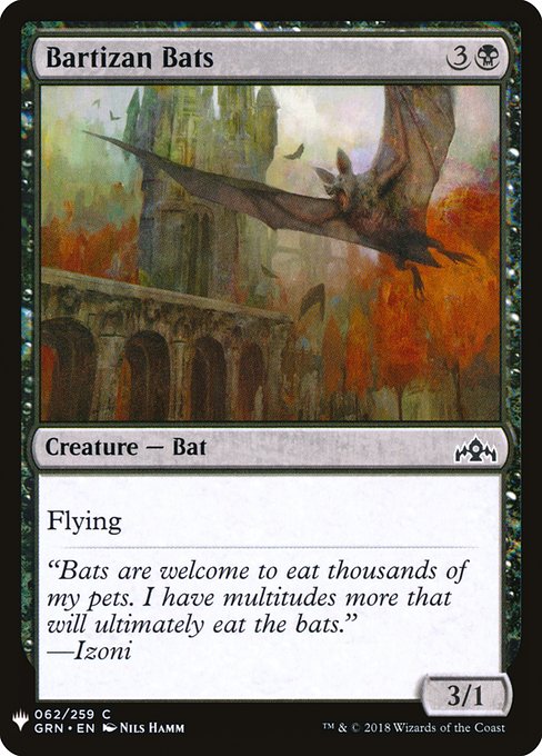 Bartizan Bats [Mystery Booster #0571] (GRN-C)