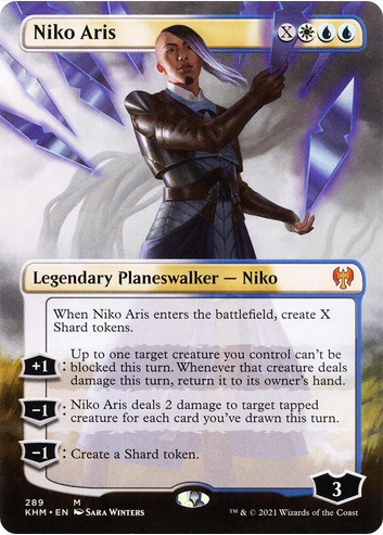 Niko Aris [Borderless Planeswalkers #289] (KHM-M-FOIL)