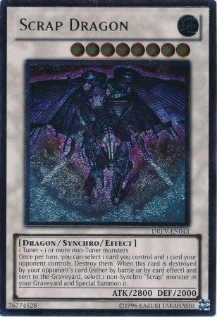 Scrap Dragon (UTR) (DREV-EN043) Ultimate Rare Light Play Unlimited