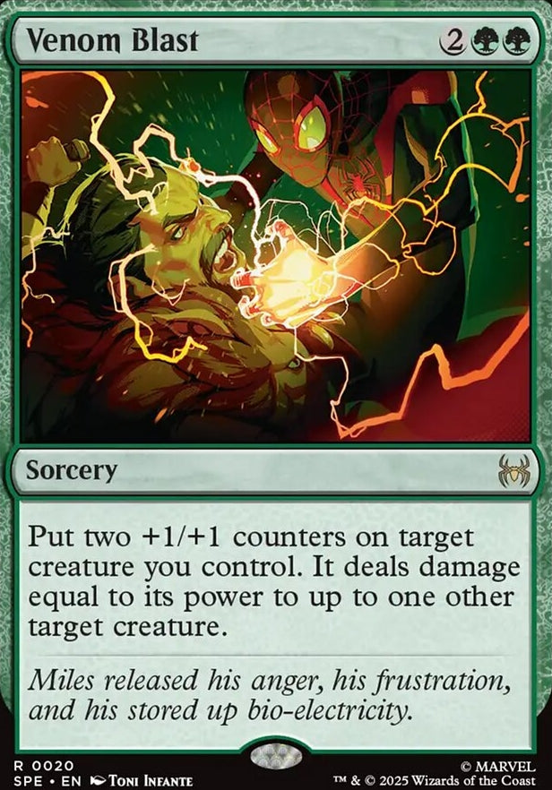 Venom Blast [ #0020 ] (SPE-R)