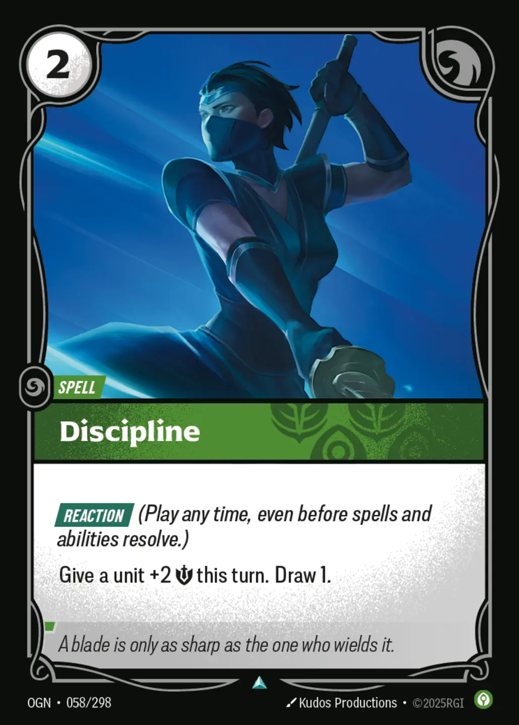 Discipline - 058/298 (OGN) Uncommon