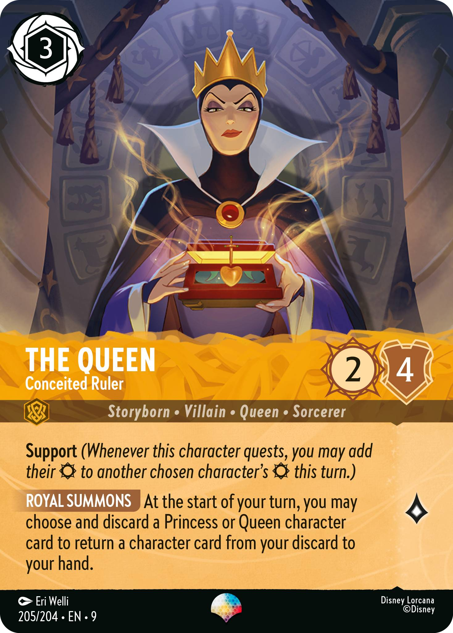 The Queen - Conceited Ruler (Fabled - 205/204)  Epic