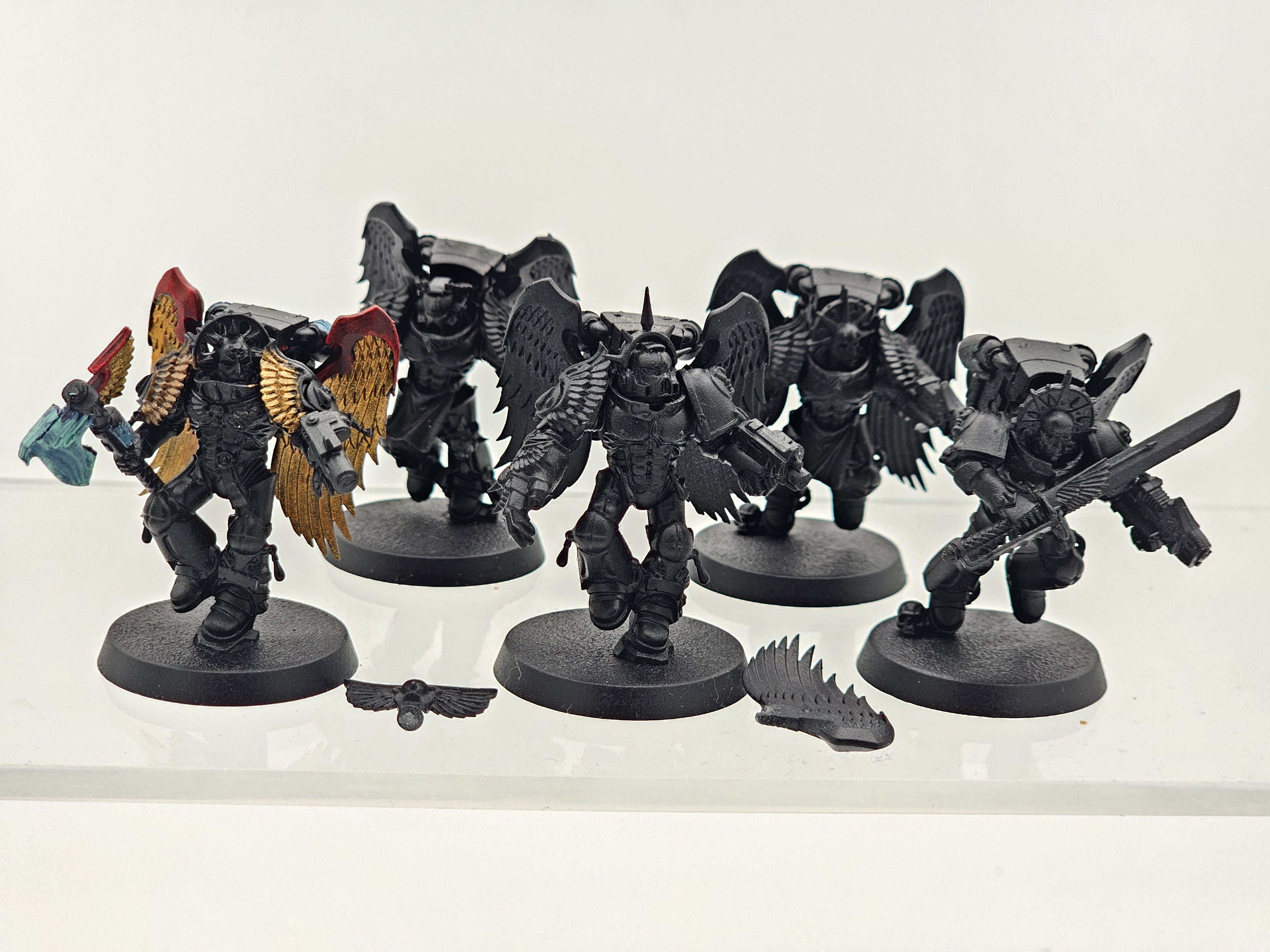 40K: Adeptus Astartes: Blood Angels - Sanguinary Guard (USED, OOP) [Lot #1]