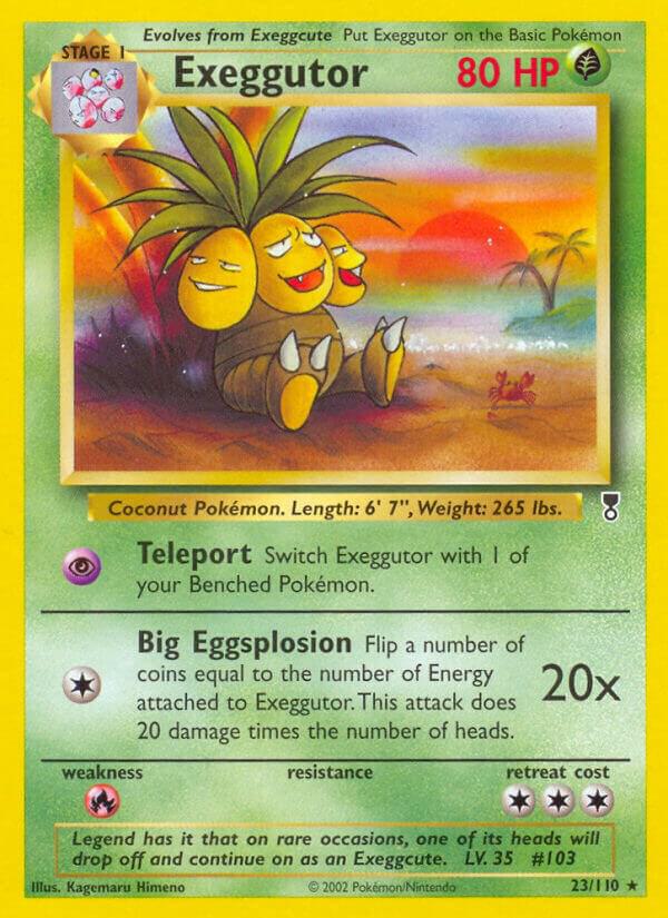 Exeggutor - 023/110 (LC) Rare Light Play