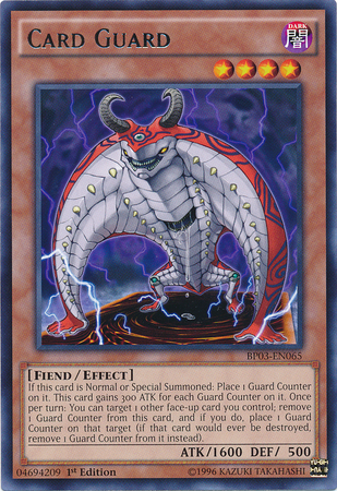 Card Guard (BP03-EN065) Rare - Near Mint 1st Edition