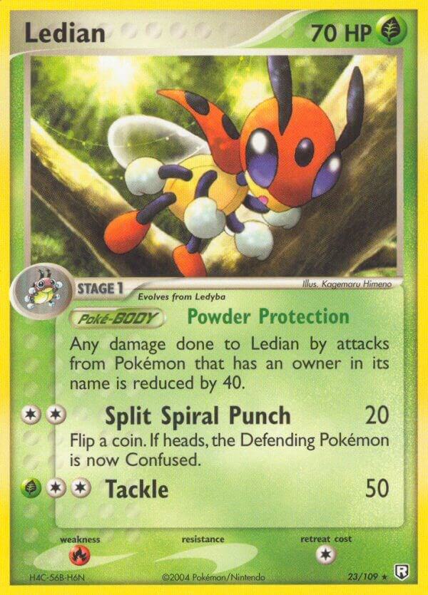 Ledian - 23/109 (RR) Rare - Near Mint