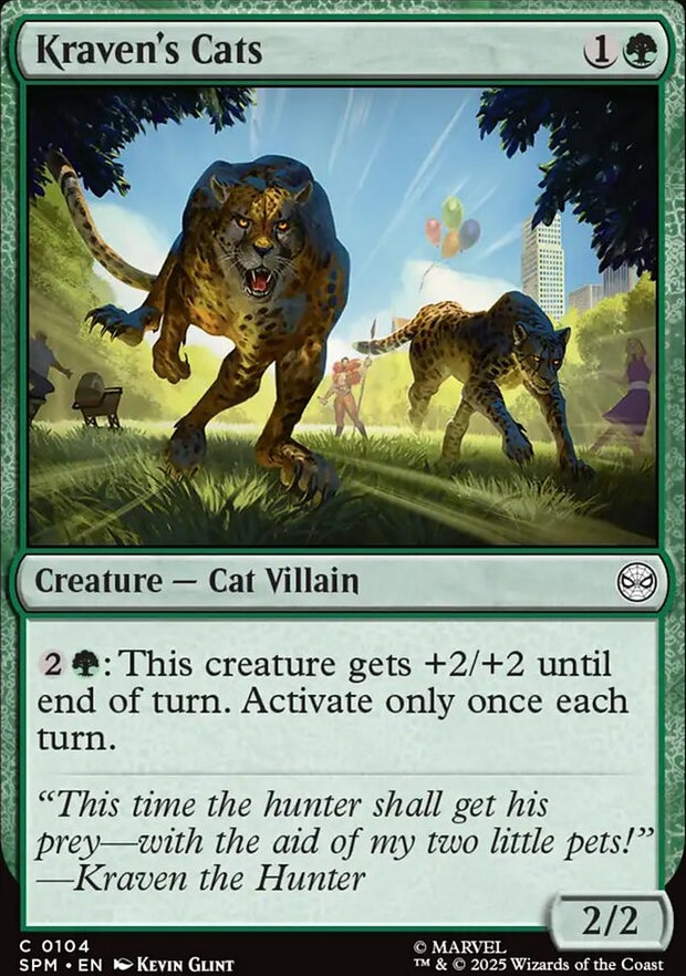 Kraven's Cats [ #0104 ] (SPM-C)