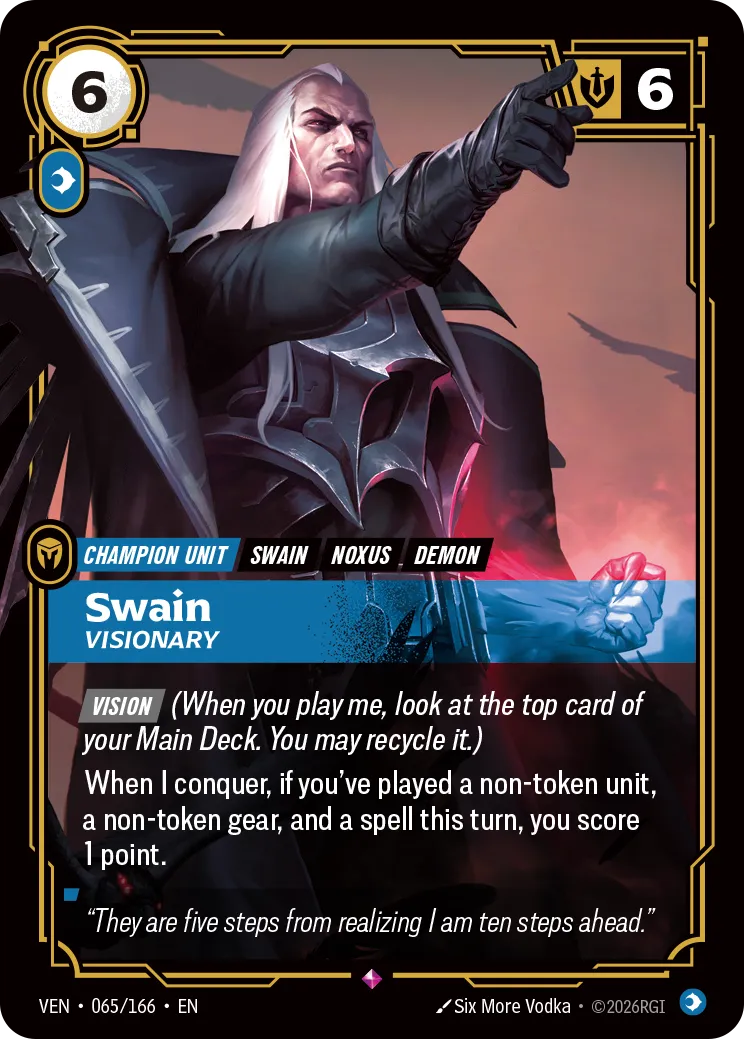 Swain, Visionary - 065/166 (VEN) Rare