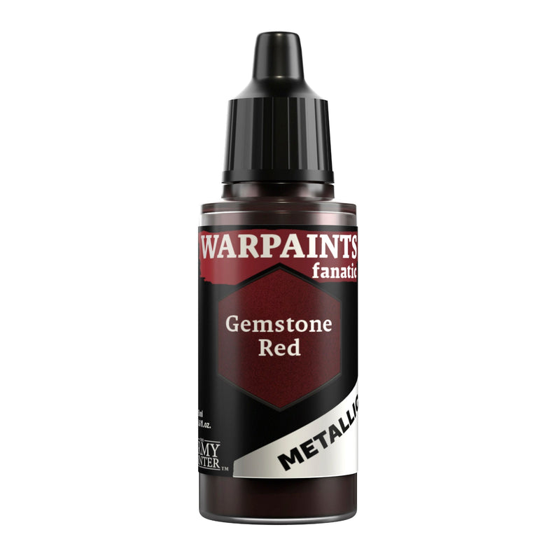 The Army Painter: Warpaints Fanatic Metallic - Gemstone Red (18ml/0.6oz)