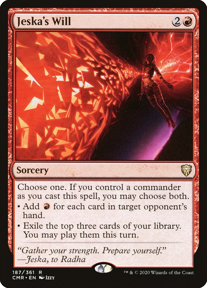 Jeska's Will (CMR-R) Moderate Play