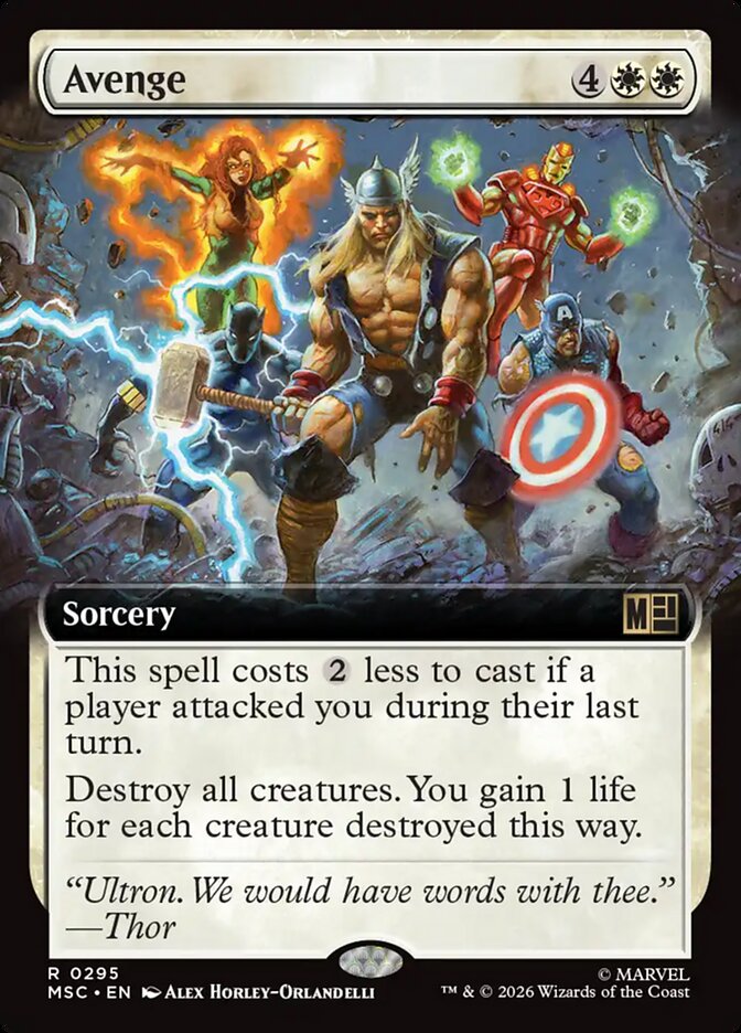Avenge [ #0295 Extended Art ] (MSC-R)