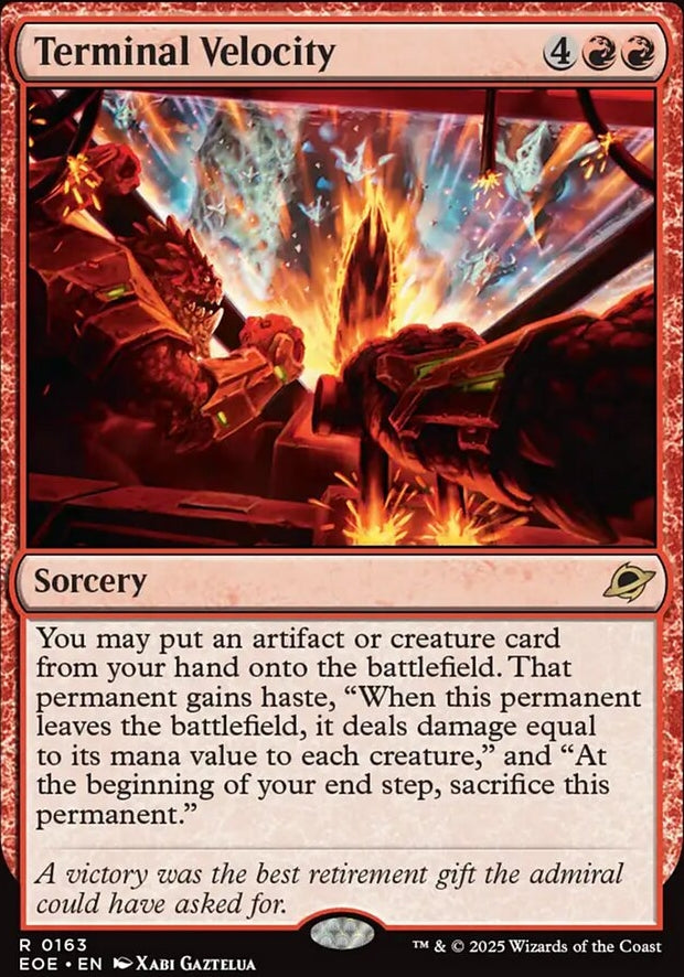 Terminal Velocity [ #0163 ] (EOE-R)
