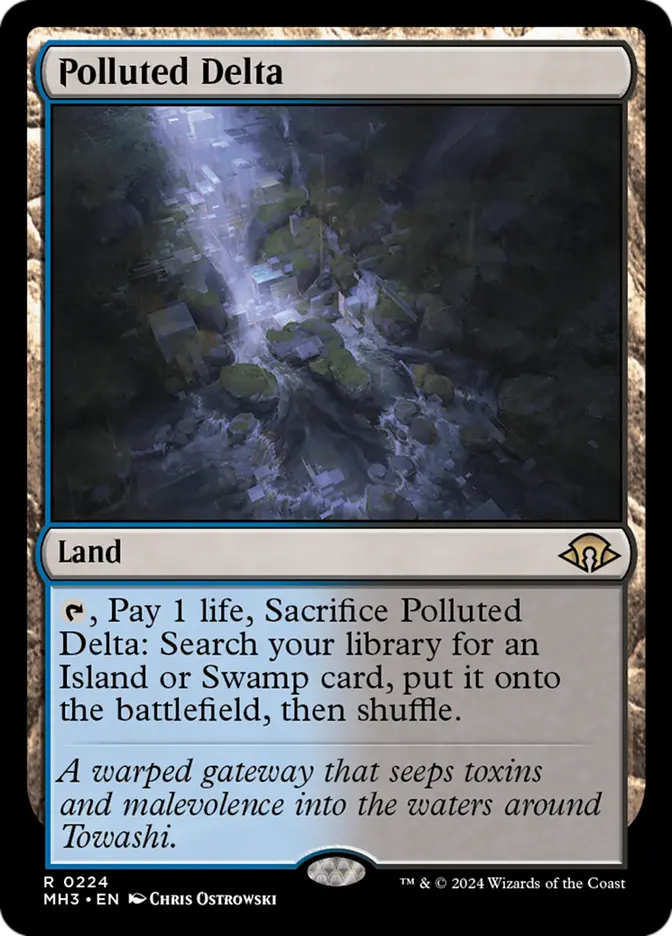 Polluted Delta [#0224] (MH3-R-FOIL) Light Play