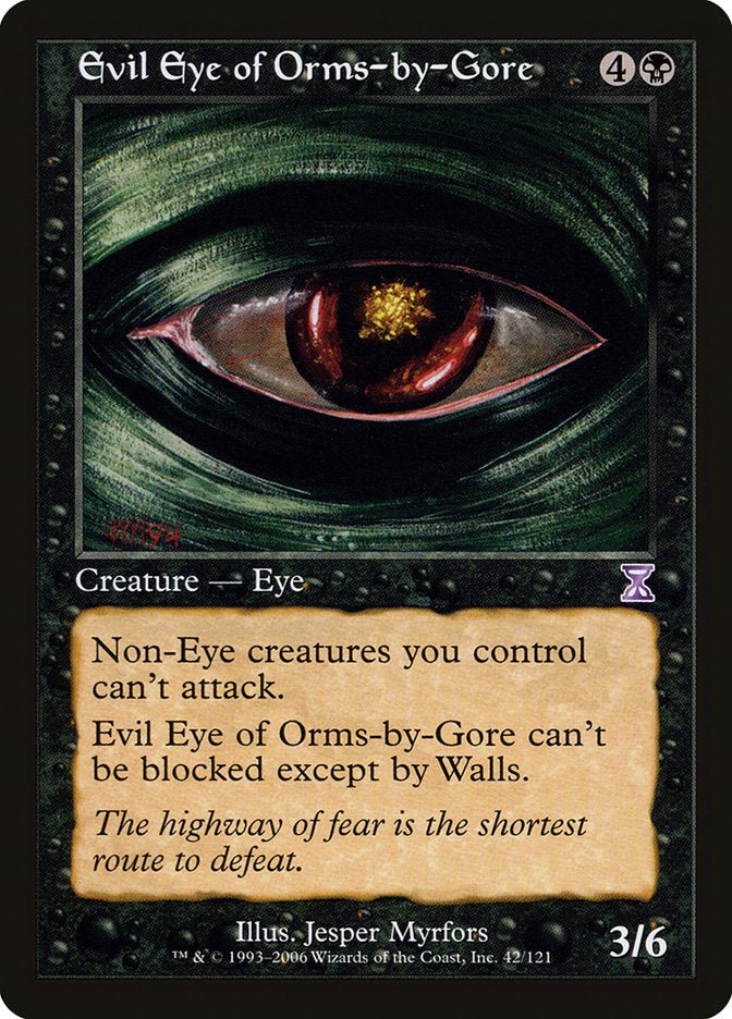 Evil Eye of Orms-by-Gore (TSB-R-FOIL)